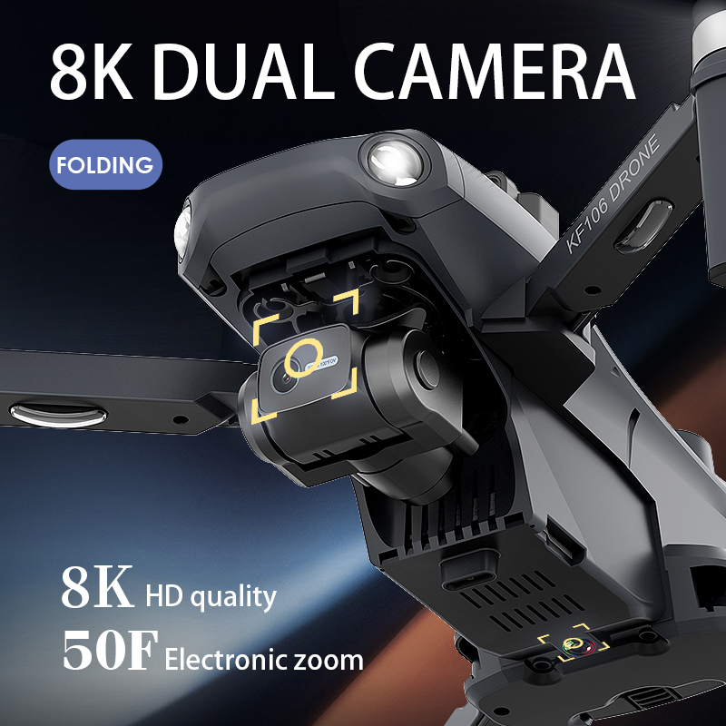 2022 NUOVO KF106 Max Drone 8K  - Rc Helicopter Charger recensione e prezzo