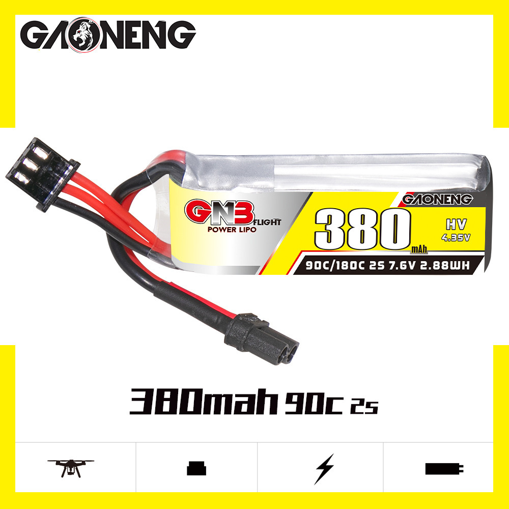 Batteria Lipo GNB 2S 7.6V 380m - Rc Helicopter Coaxial recensione e prezzo