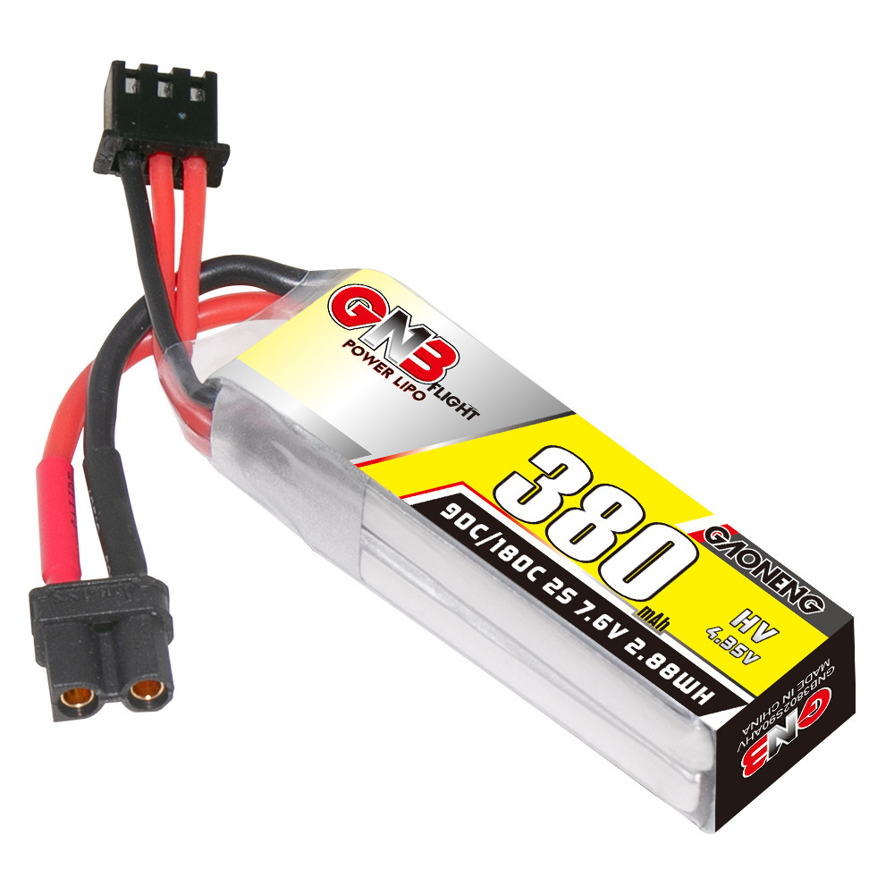 Batteria Lipo GNB 2S 7.6V 380m - Rc Helicopter Coaxial recensione e prezzo